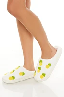 Plush Pineapple House Slippers