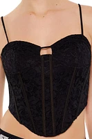 Lace Sweetheart Corset Cami