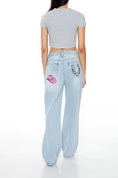 Desert Patch High-Rise Jeans