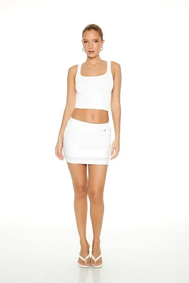 Cotton Mini Skirt