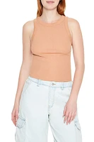 Ribbed Scoop Tank Top
