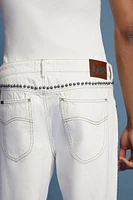 Lee Studded Straight Jeans