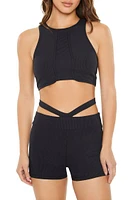 Seamed Longline Sports Bra