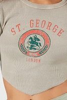 St George Graphic Cropped Tee