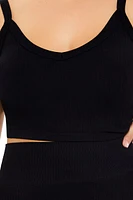 Plus Seamless Cropped Cami