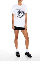 Oversized Gossip Girl Graphic Tee