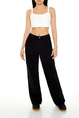 State Patch Straight-Leg Pants