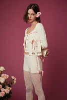 Betsey Johnson Sweater-Knit Shorts