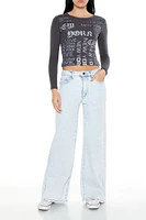 New York Graphic Cropped Tee