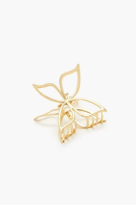 Cutout Butterfly Claw Hair Clip