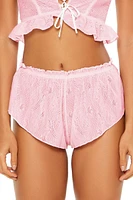 Ruffle Mid-Rise Shortie Panties