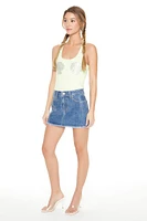 Bratz x F21 Textured Denim Mini Skirt