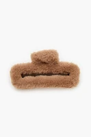 Faux Fur Claw Hair Clip