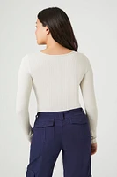 Seamless Ribbed Knit Bodysuit