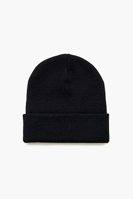 Ribbed Foldover Beanie