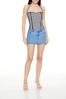 Gingham Sweetheart Halter Top