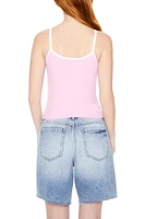 Pointelle Knit Ricrac Cami