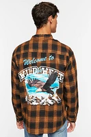 Plaid Wild West Graphic Shirt