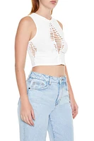 Cutout Cropped Tank Top