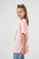 Girls The Little Mermaid Tee (Kids)