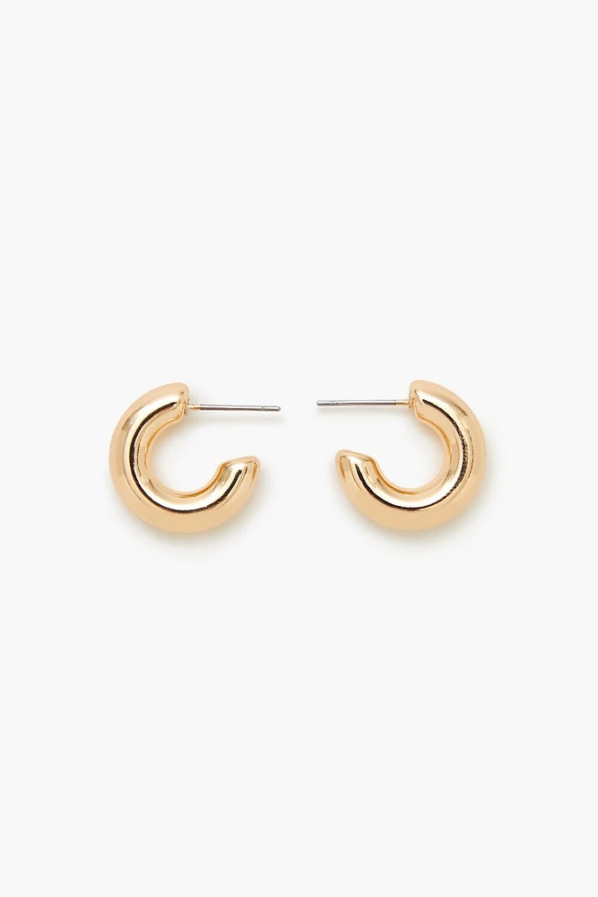 Thick Hoop Earrings