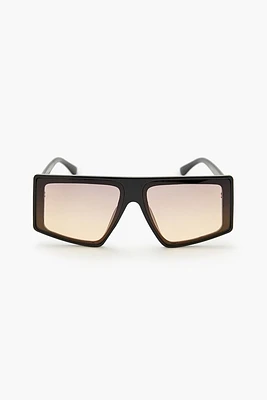 Chain Gradient Shield Sunglasses