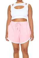 Plus Drawstring Shorts