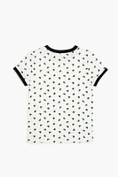 Girls Butterfly Ringer Tee (Kids)