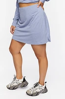 Plus Active High-Rise Skort