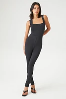 Sleeveless Fitted Jumpsuit