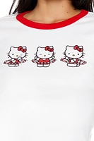 Hello Kitty Ringer Baby Tee