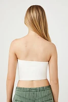 Embroidered New York City Tube Top