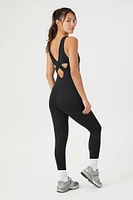 Active Cutout Tank Jumpsuit