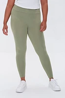 Plus Basic High-Rise Leggings