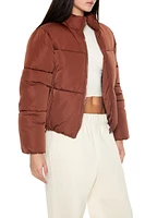 Channel-Stitched Puffer Jacket