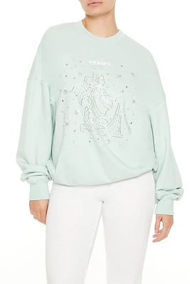 Beaded Aquarius Pullover