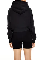 Fleece Drawstring Hoodie