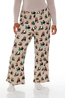 Plus Teddy Bear Pajama Pants