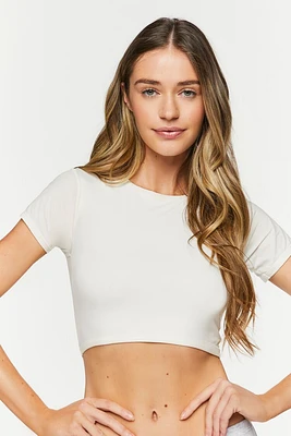 Cropped Short-Sleeve Tee