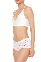 Gingham Strawberry Shortie Panties