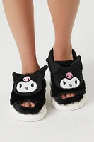 Kuromi Plush House Slippers