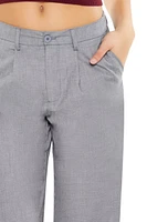 Trouser Mid-Rise Pants