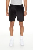 Striped Drawstring Shorts