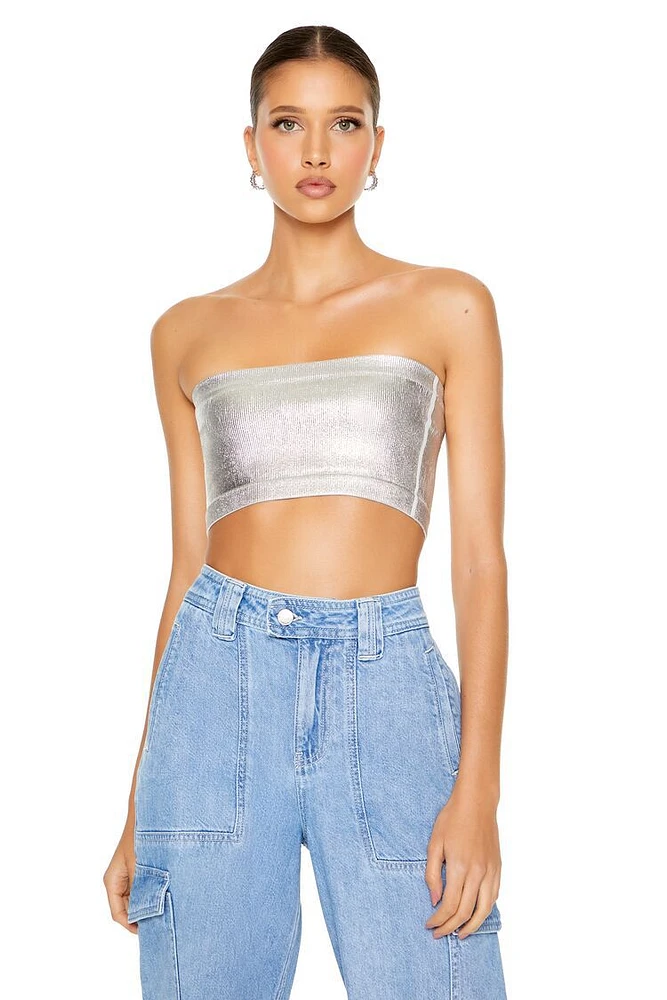 Seamless Cropped Tube Top