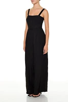 Cutout Wide-Leg Jumpsuit