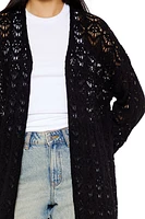 Crochet Longline Kimono