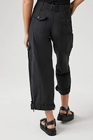 Cuffed High-Rise Joggers