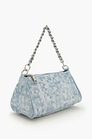 Basketwoven Shoulder Bag
