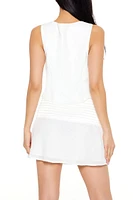 Faux Pearl Sleeveless Top