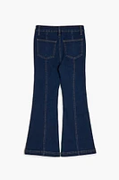 Girls Mid-Rise Flare Jeans (Kids)